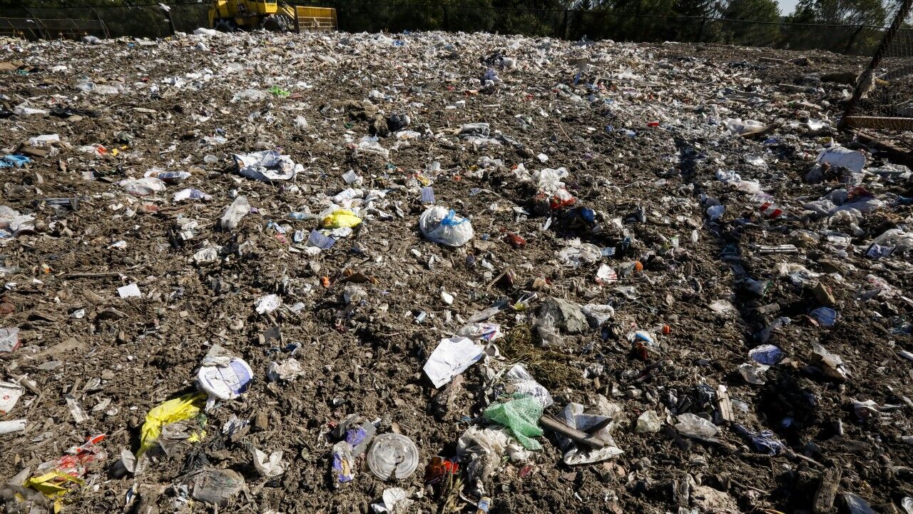 surface of landfill
